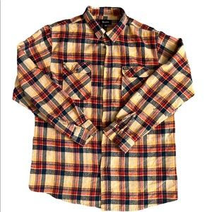 Brixton plaid flannel shirt